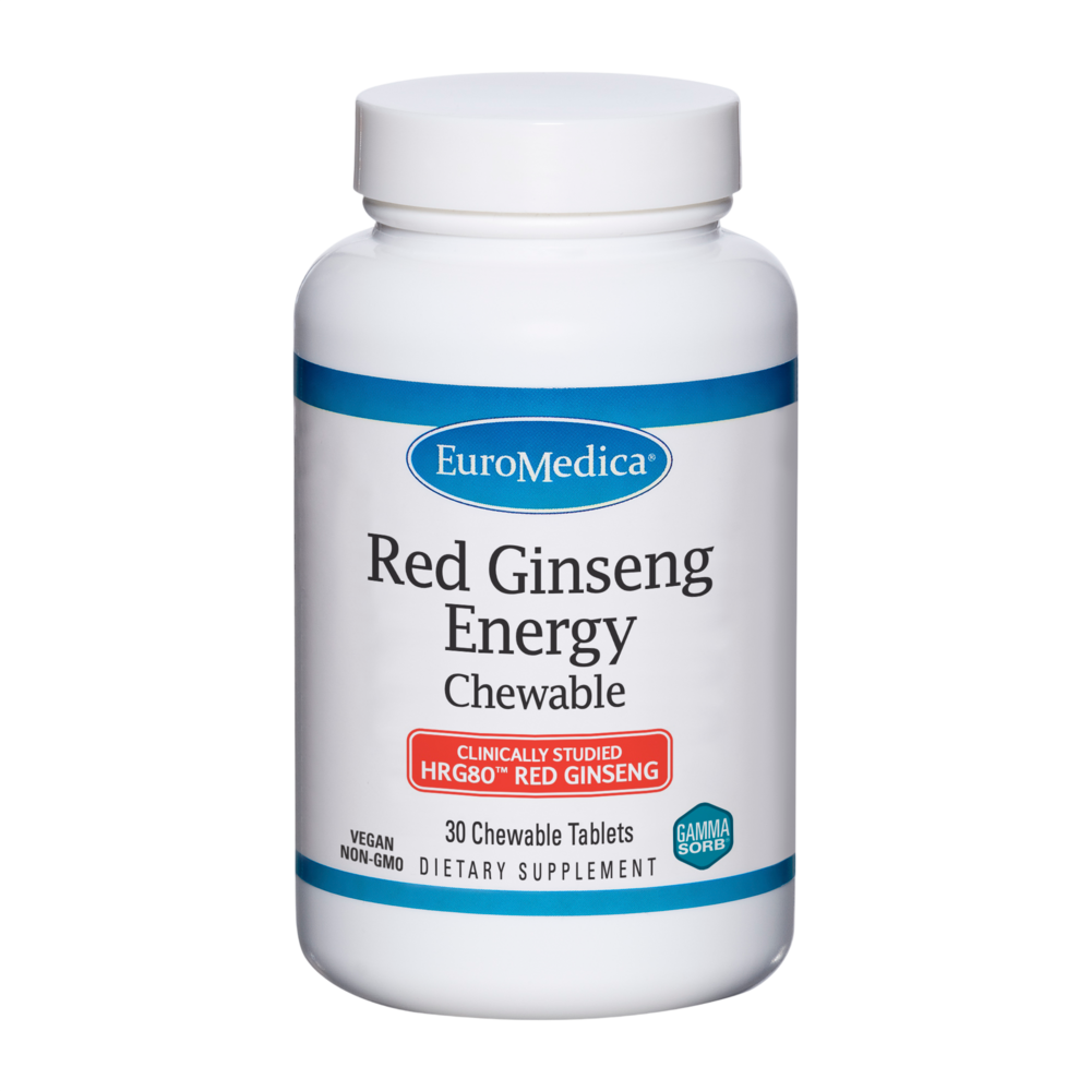 EuroMedica - Red Ginseng Energy Chewable