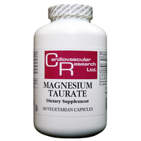 Ecological Formulas/Cardiovascular Research - Magnesium Taurate 125mg 180 capsules