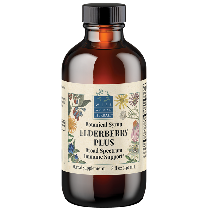 Wise Woman Herbals - Elderberry Plus Syrup 240 Milliliters