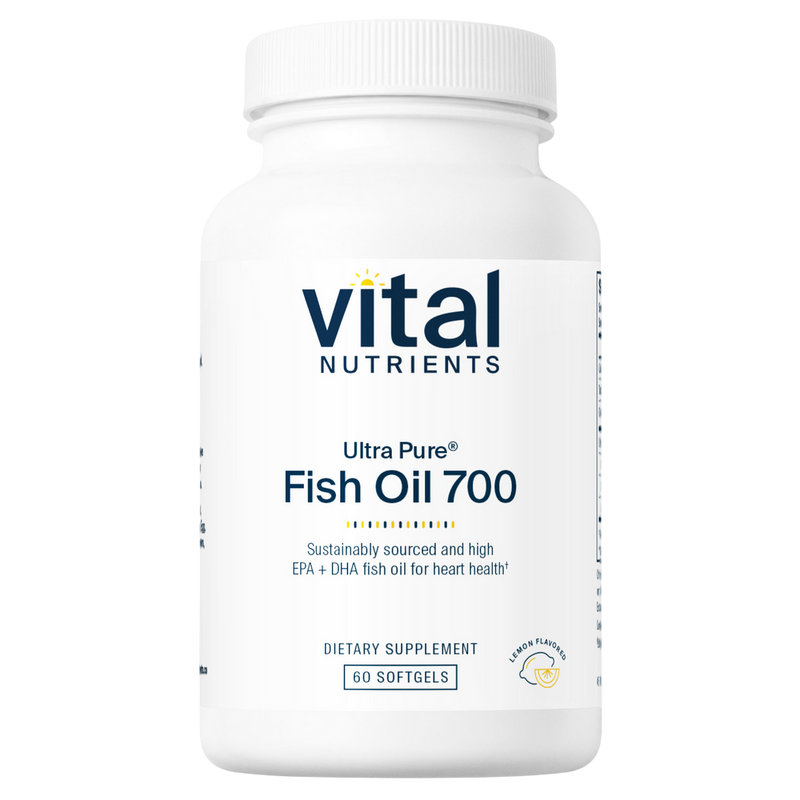 Vital Nutrients - Ultra Pure Fish Oil 700 60 Softgels