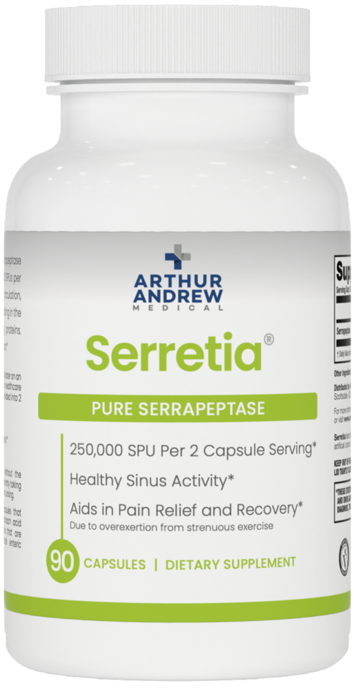 Arthur Andrew Medical - Serretia 90 capsules