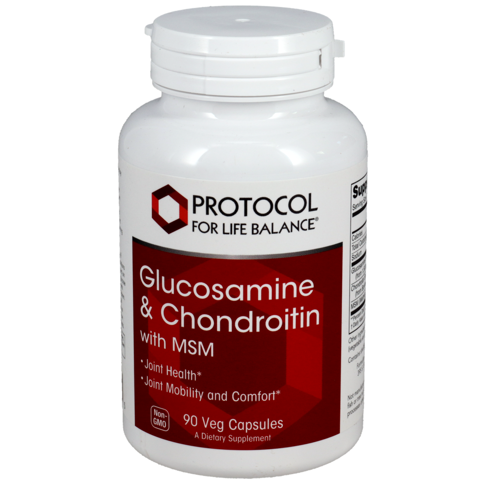 Protocol for Life Balance - Glucosamine and Chondroitin + MSM 90 capsules