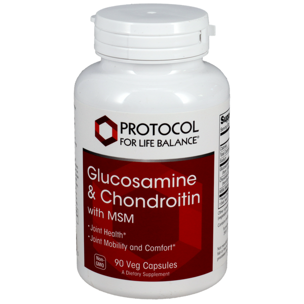 Protocol for Life Balance - Glucosamine and Chondroitin + MSM 90 capsules