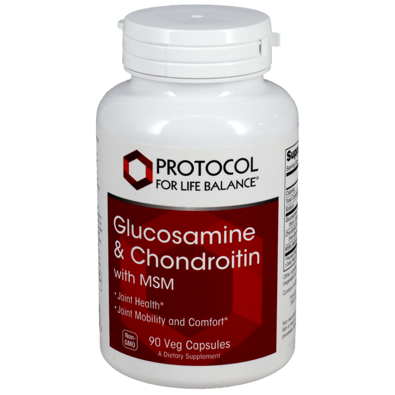 Protocol for Life Balance - Glucosamine and Chondroitin + MSM 90 capsules