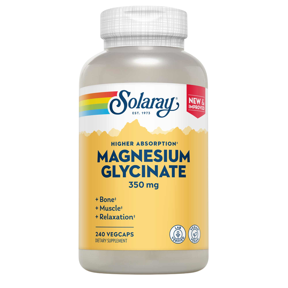 Solaray - Magnesium Glycinate 350 240 capsules