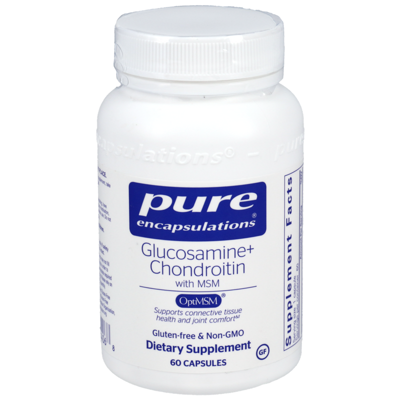 Pure Encapsulations - Glucosamine Chondroitin W/ MSM 60 capsules