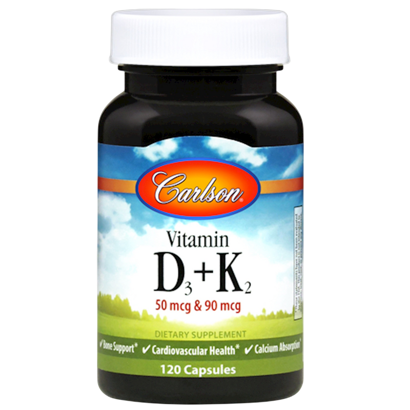Carlson Labs - Adult D3 & K2