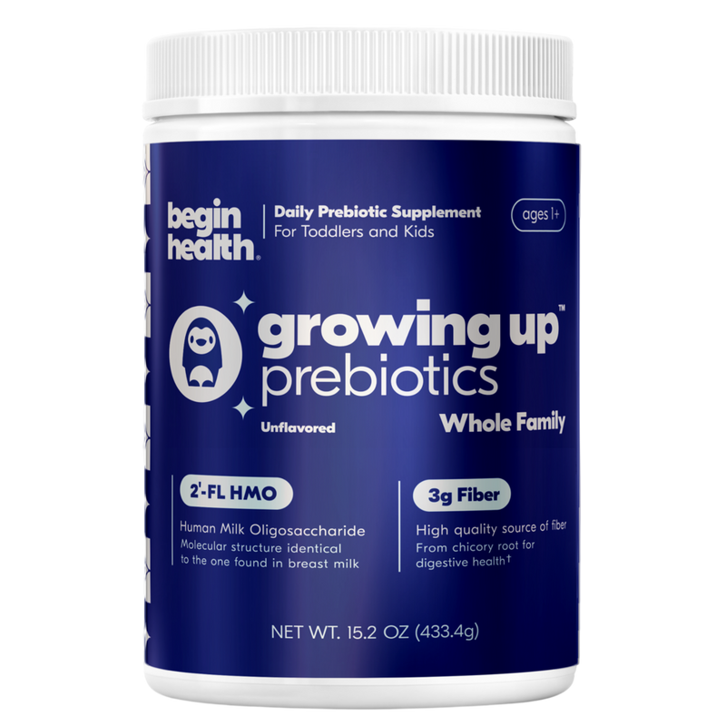 Begin Health - Growing Up Prebiotics Whole Family Jar