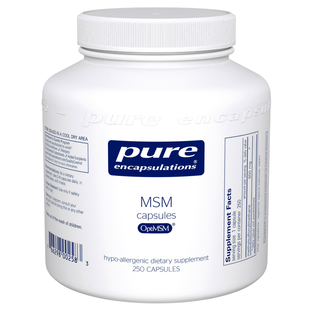 Pure Encapsulations - MSM Capsules 250 capsules