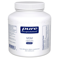 Pure Encapsulations - MSM Capsules 250 capsules