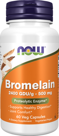 NOW Foods - Bromelain 500mg 60 capsules