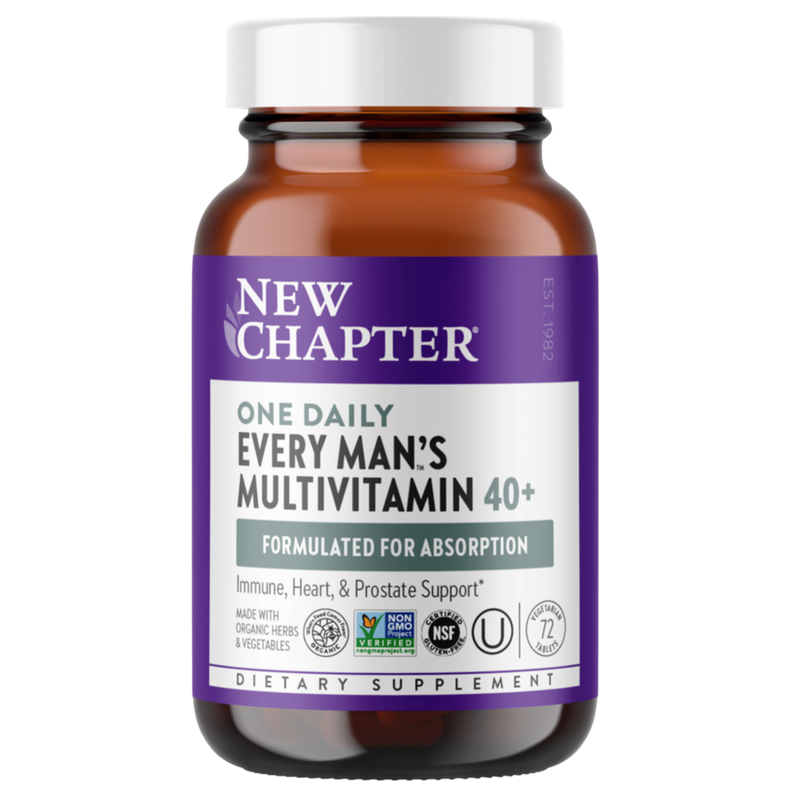 New Chapter - Every Man™'s One Daily 40+ 72 tablets