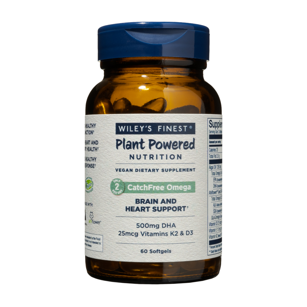 Wileys Finest Fish Oils - CatchFree Omega, Plant Powered