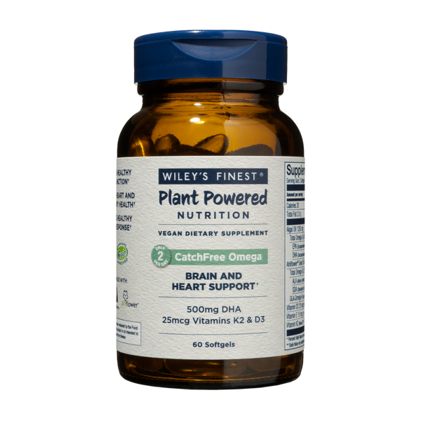 Wileys Finest Fish Oils - CatchFree Omega, Plant Powered