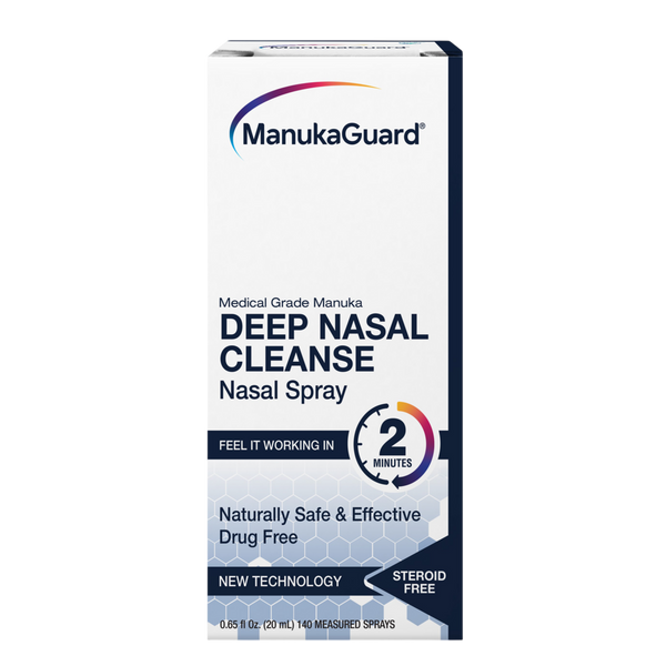 ManukaGuard - Deep Nasal Cleanse Nasal Spray, Medical Grade Manuka Honey