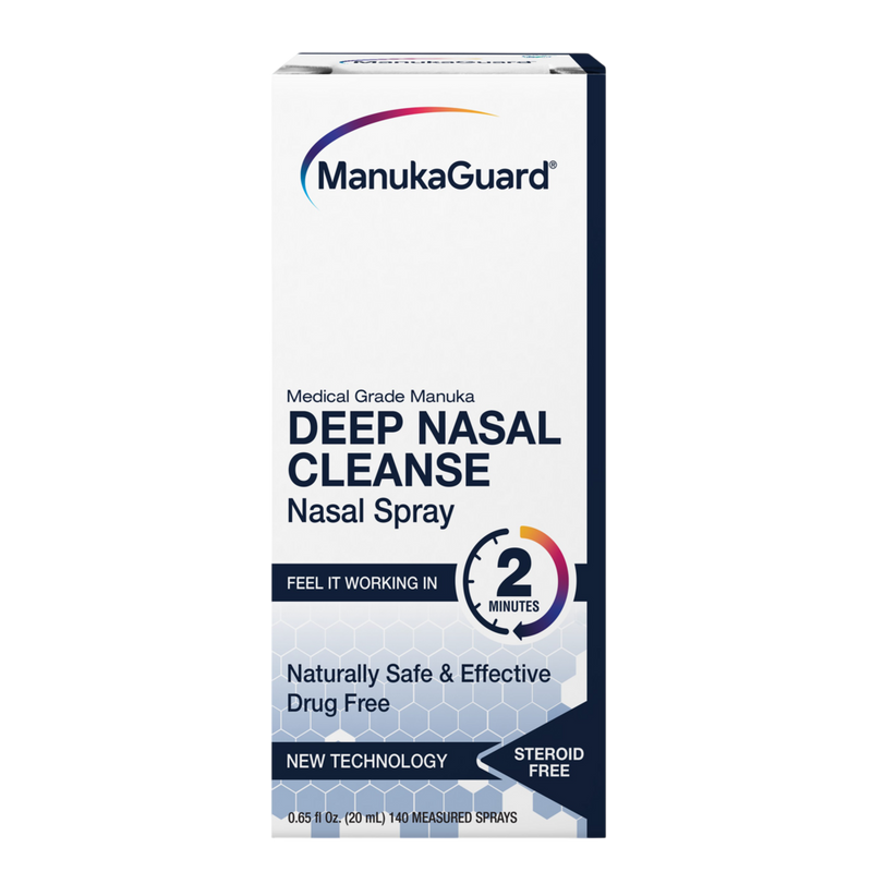 ManukaGuard - Deep Nasal Cleanse Nasal Spray, Medical Grade Manuka Honey