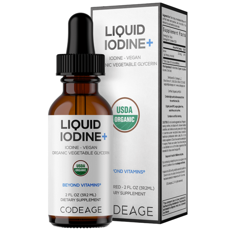 Codeage - Iodine+ Liquid