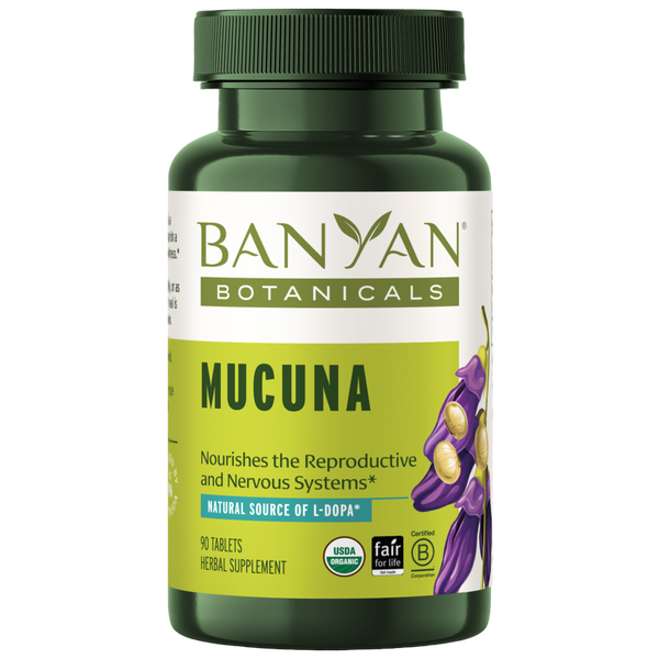 Banyan Botanicals - Mucuna (Kapikacchu) Tablets