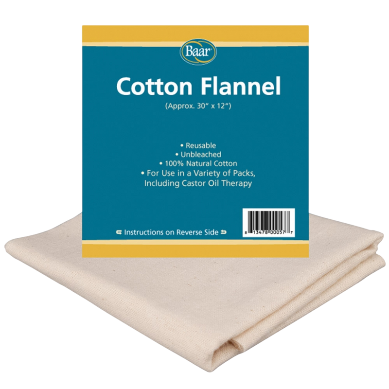 Baar Products - Cotton Flannel for Caster Oil