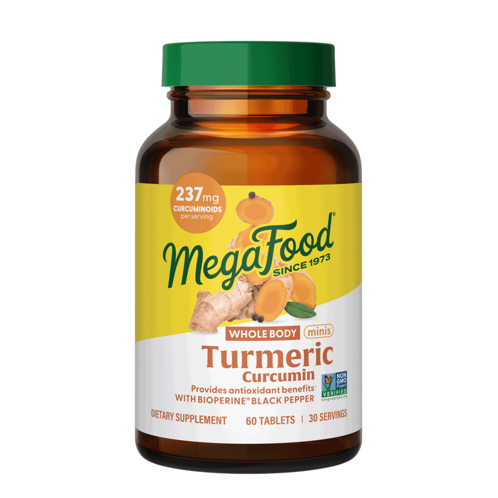 MegaFood - Turmeric Curcumin Minis - Whole Body