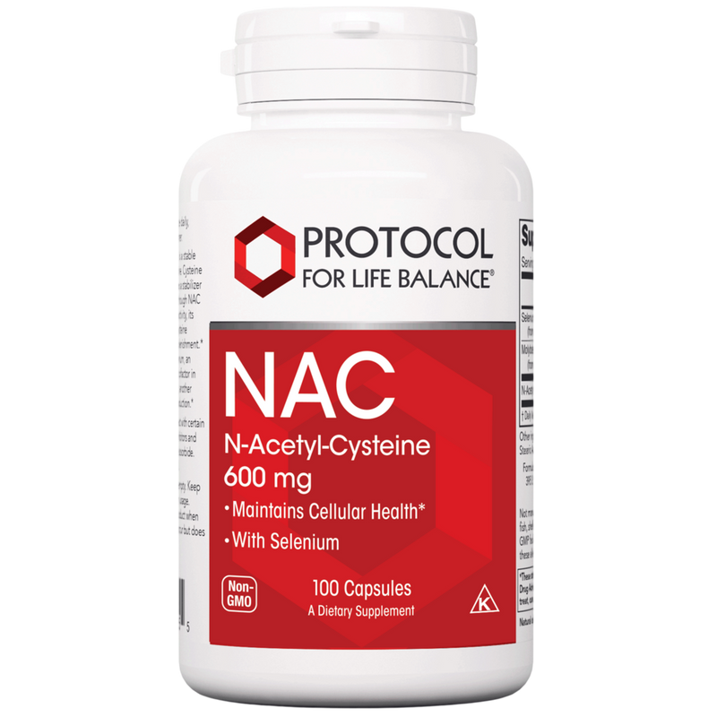 Protocol for Life Balance - NAC N-Acetyl Cysteine 600mg