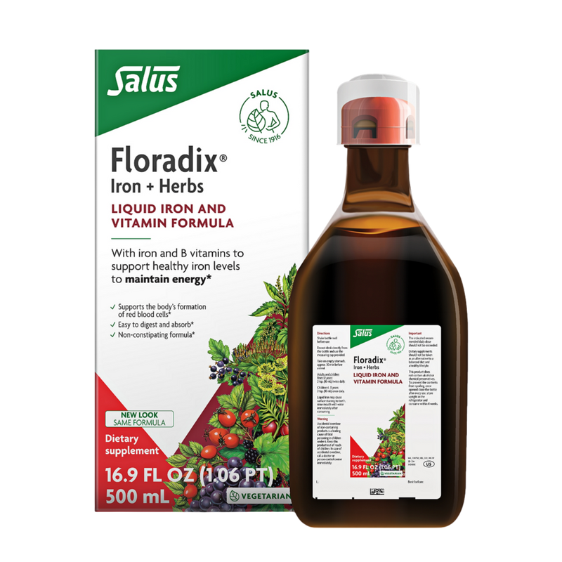 Salus/Floradix - Floradix® Iron + Herbs Liquid Iron and Vitamin (Vegetarian)