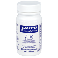 Pure Encapsulations - Zinc (Citrate) 60 capsules