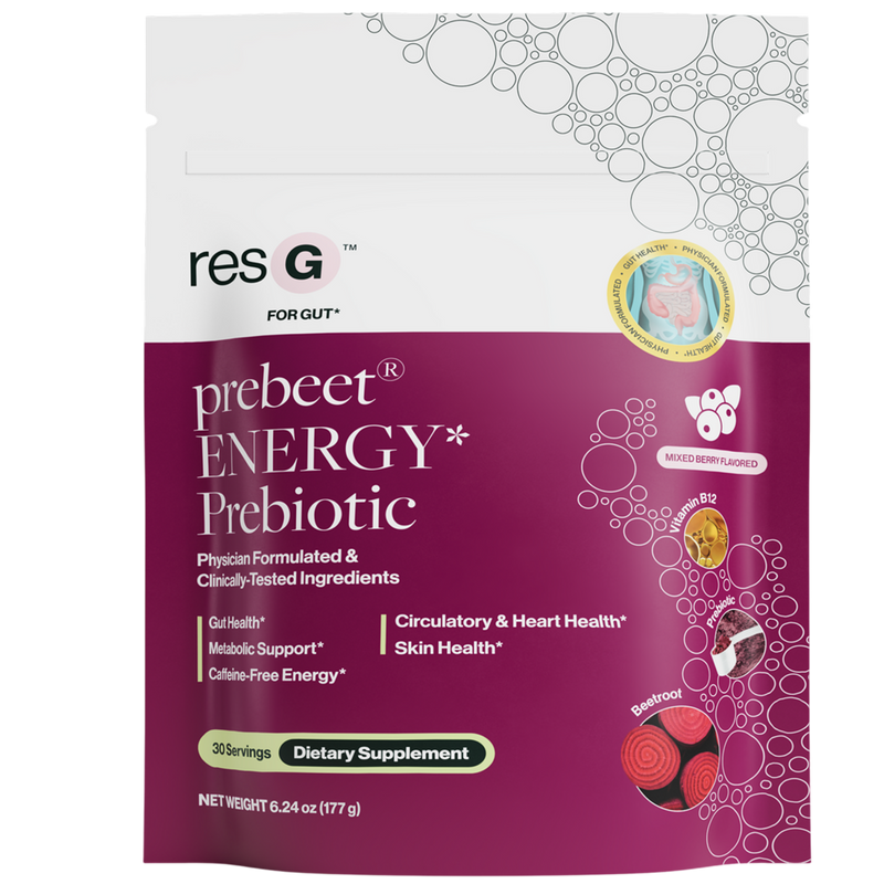 Resbiotic Nutrition - PRO resG prebeet ENERGY Prebiotic 2-Pack of 177 Grams