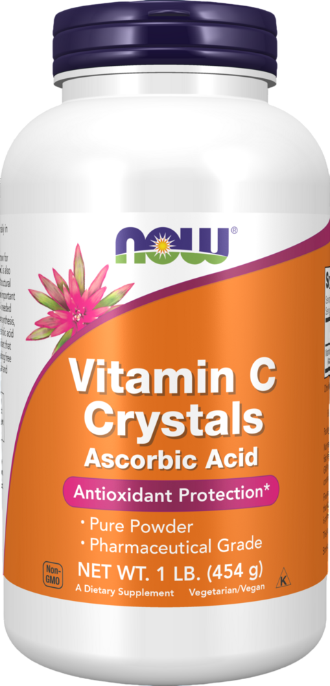 NOW Foods - Vitamin C Crystals 454 Grams