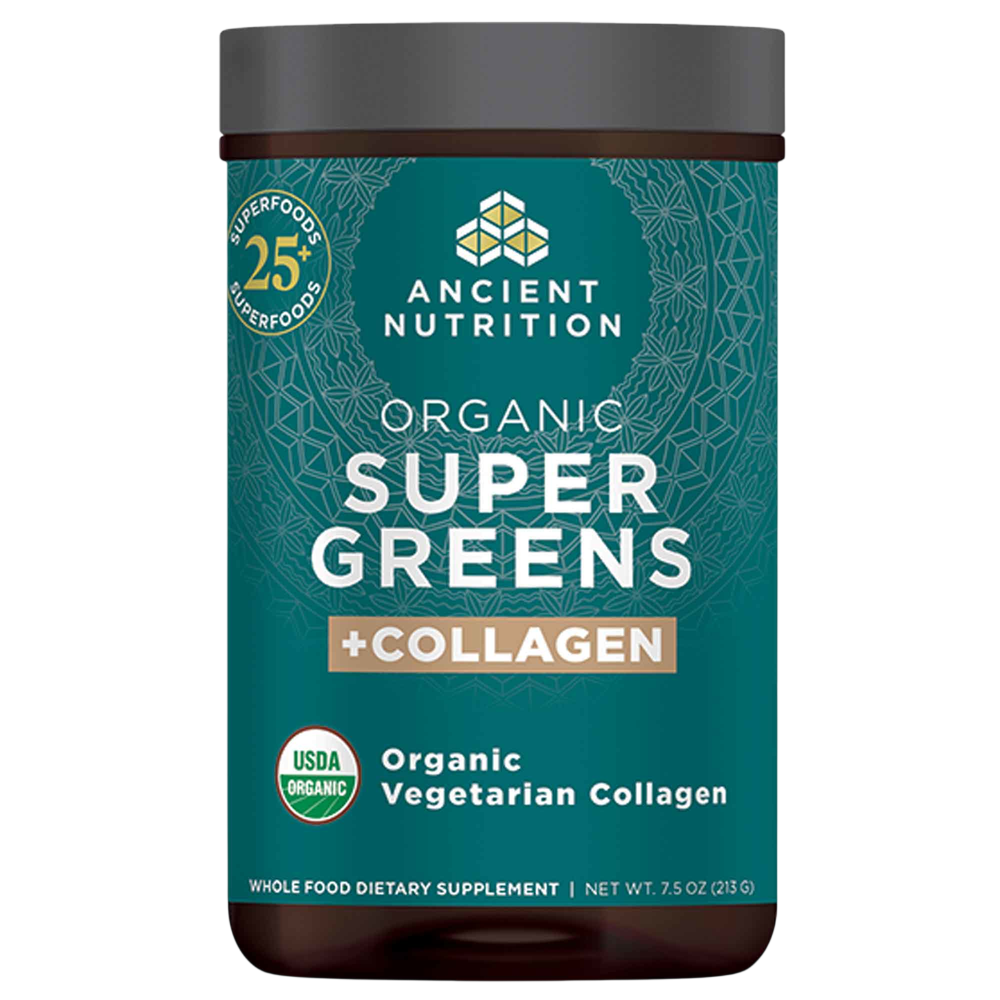 Ancient Nutrition - Organic SuperGreens + Collagen