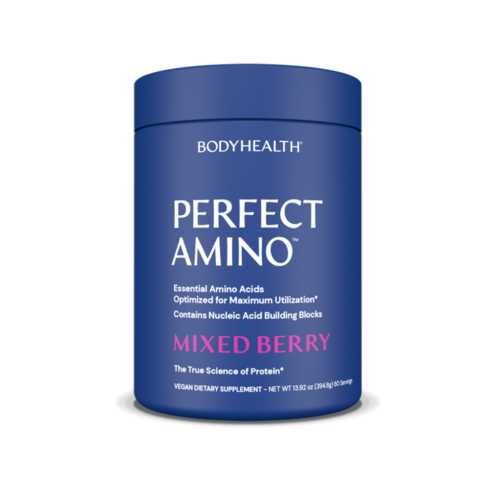 BodyHealth - PerfectAmino Powder, Mixed Berry 394.8 Grams