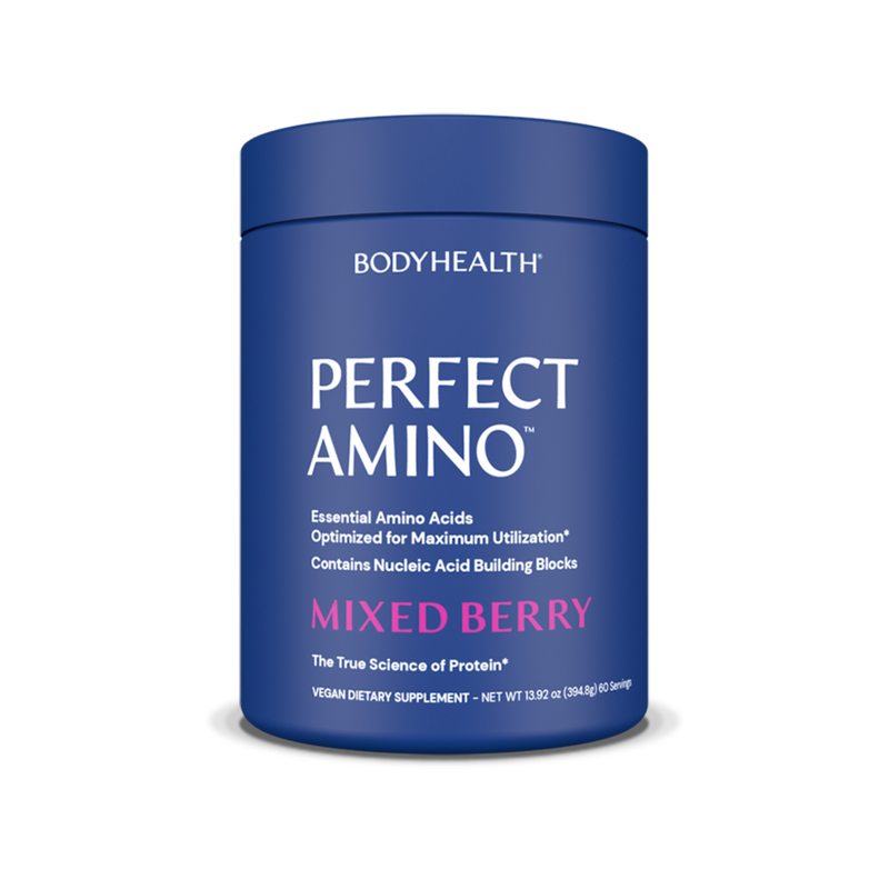 BodyHealth - PerfectAmino Powder, Mixed Berry 394.8 Grams