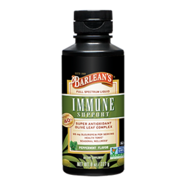 Barlean's Organic Oils - Olive Leaf Complex Peppermint 227 Grams