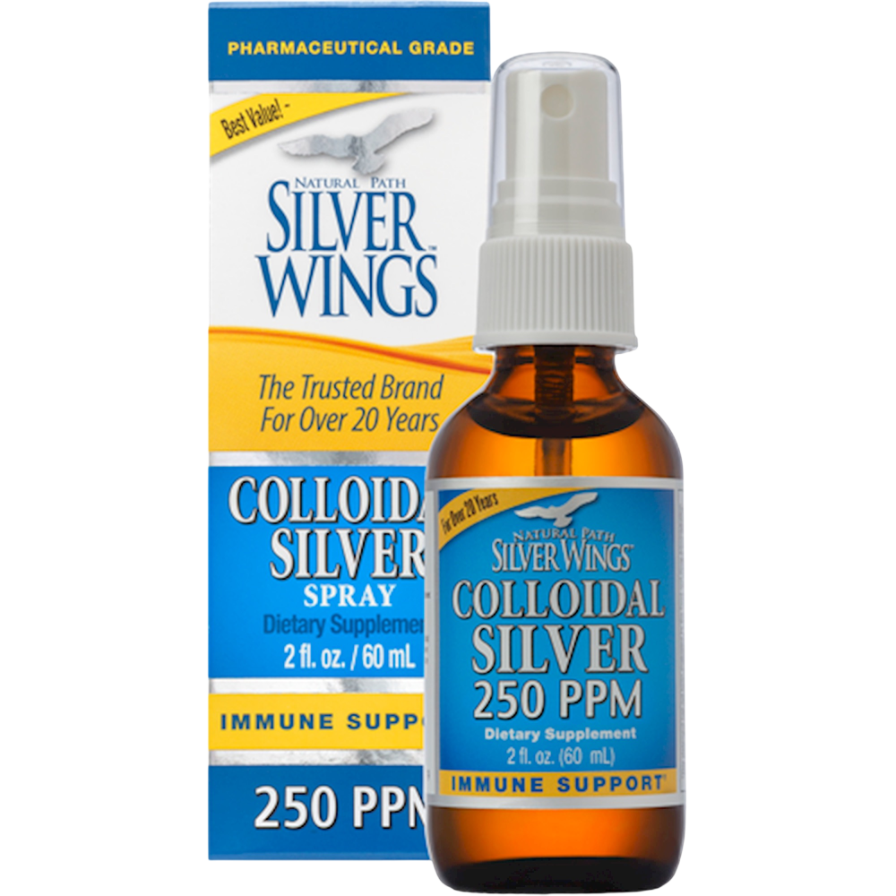 Natural Path Silver Wings - Colloidal Silver 250 PPM Spray