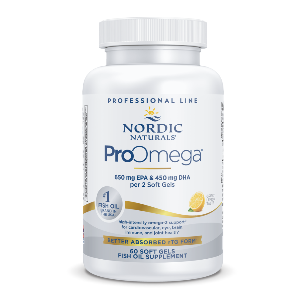 Nordic Naturals - ProOmega Lemon 60 Softgels