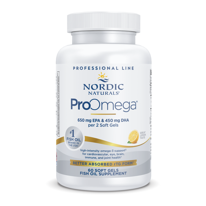 Nordic Naturals - ProOmega Lemon 60 Softgels