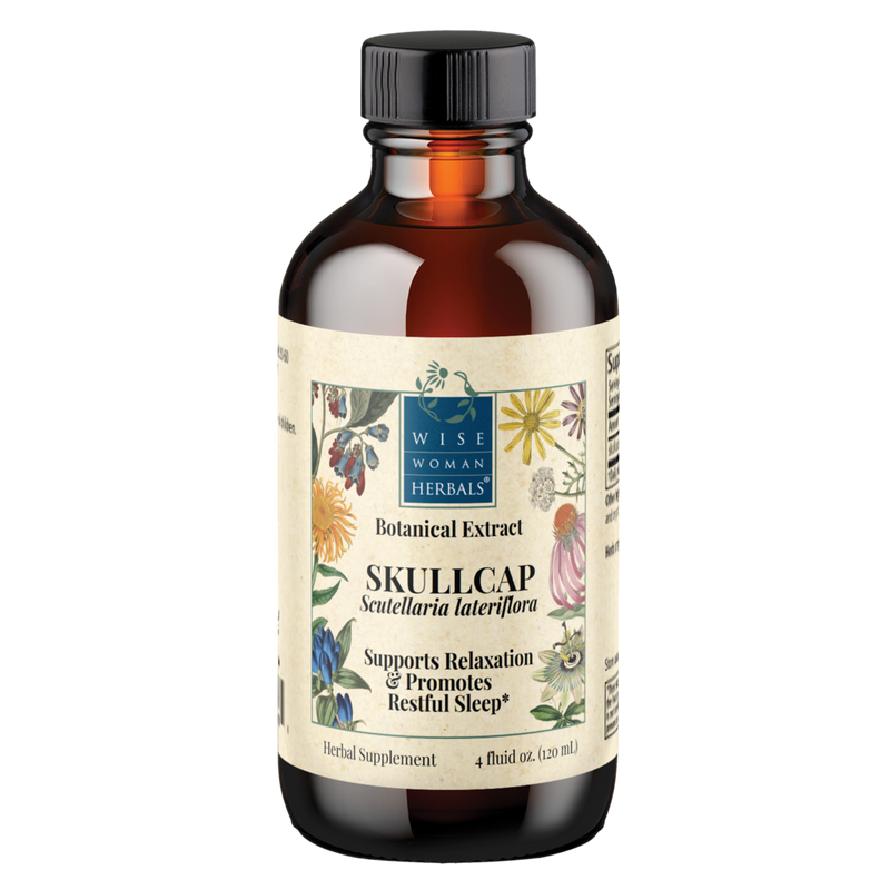 Wise Woman Herbals - Scutellaria lateriflora - skullcap 120 Milliliters