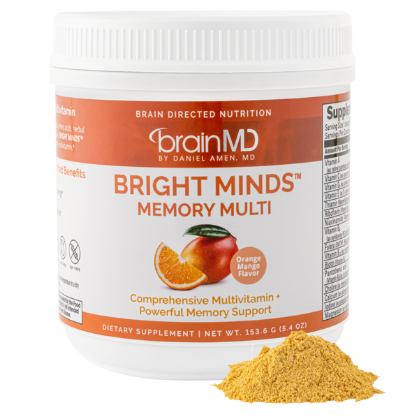 BrainMD - Bright Minds Memory Multi Orange Mango