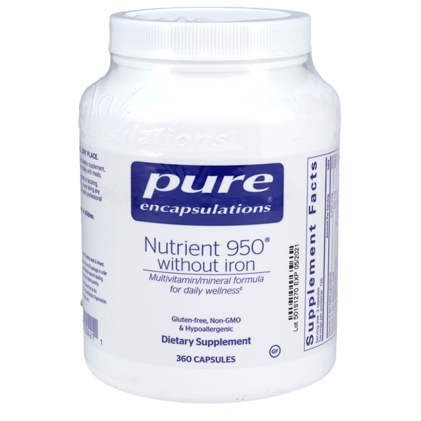 Pure Encapsulations - Nutrient 950 W/O Iron 360 capsules