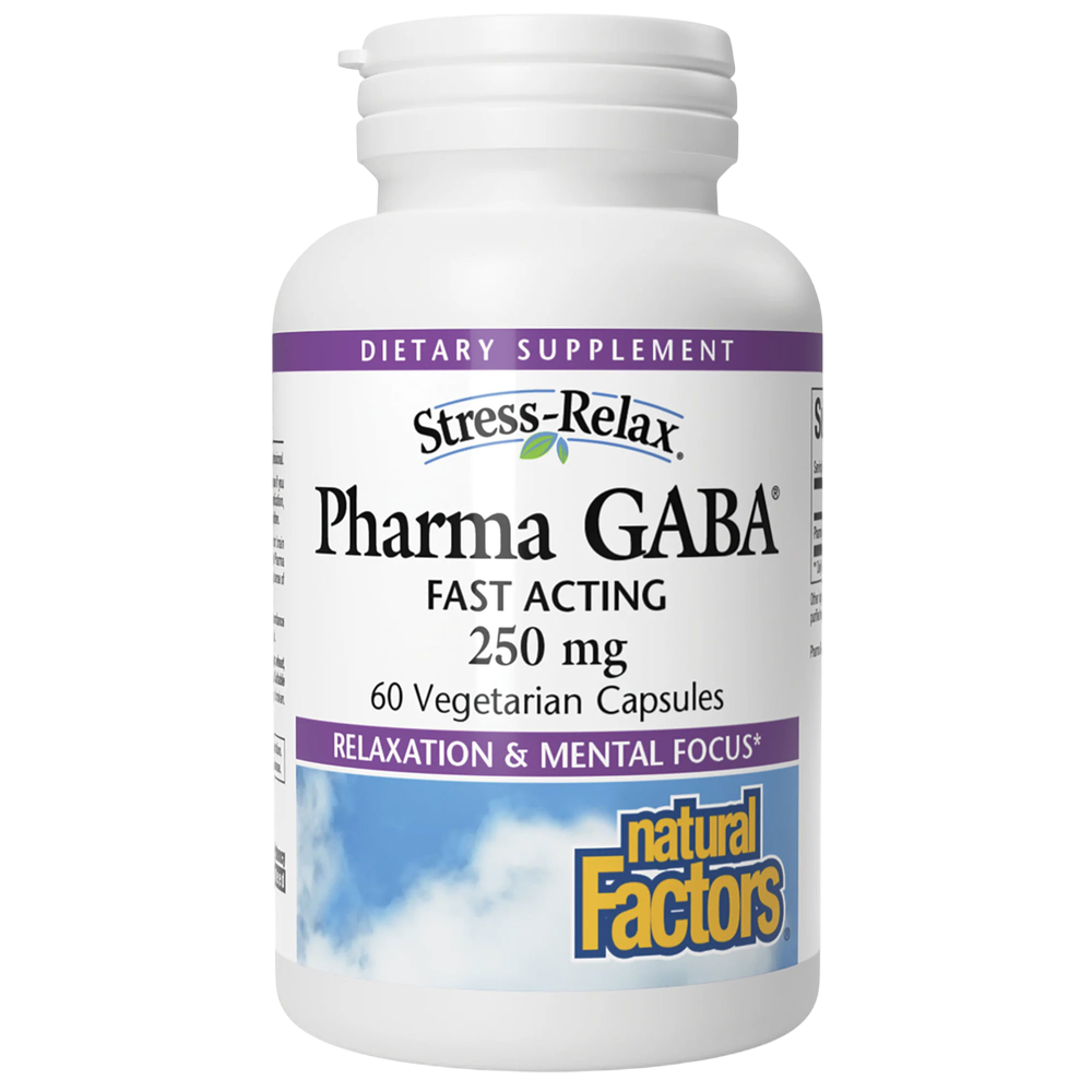 Natural Factors - Pharma Gaba 250mg