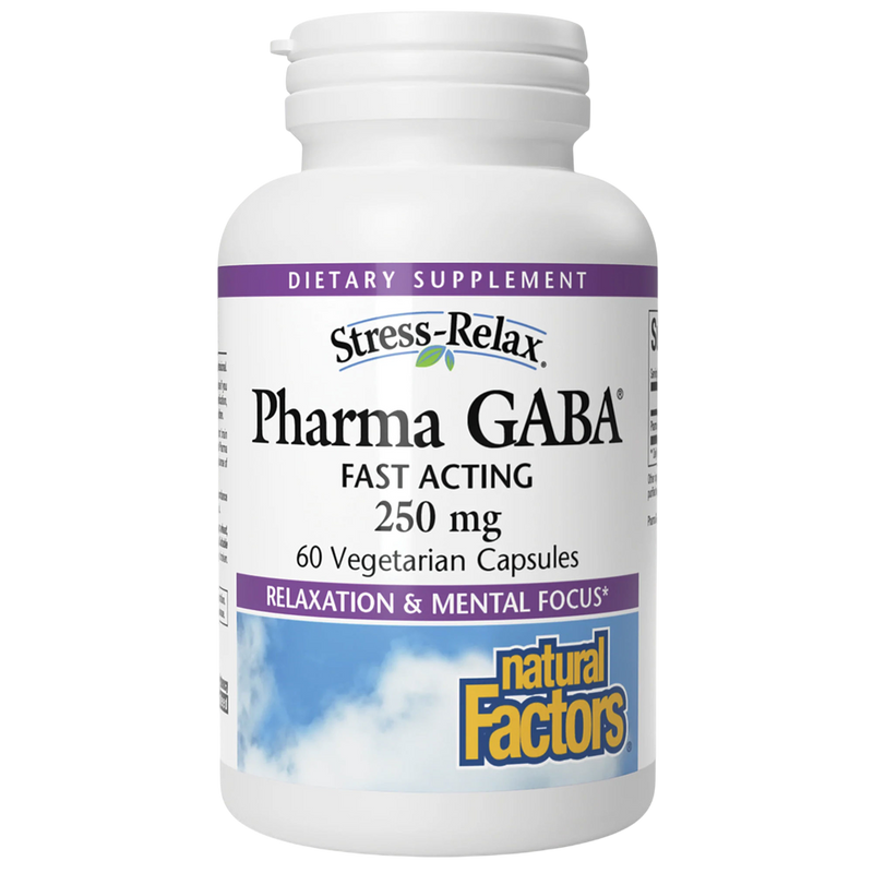 Natural Factors - Pharma Gaba 250mg