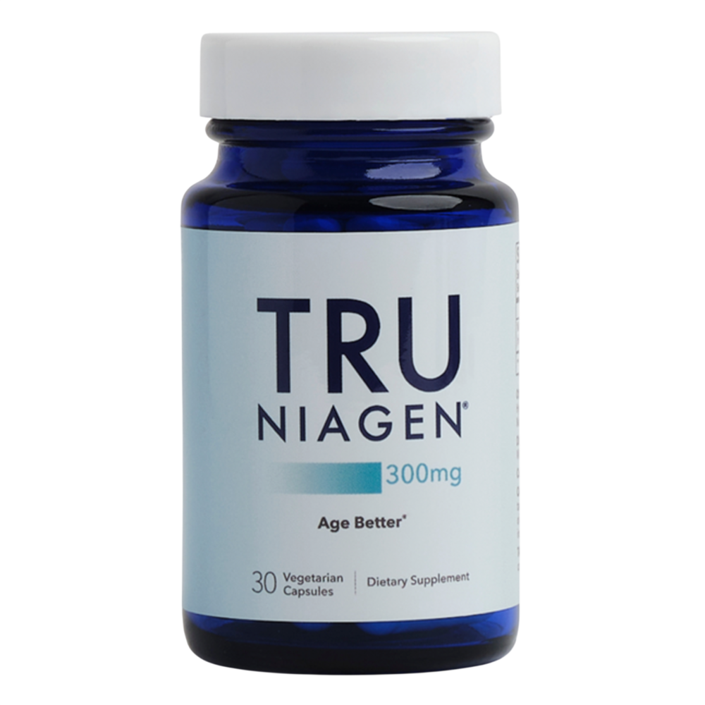 Tru Niagen® by ChromaDex TRU NIAGEN 300mg Nicotinamide Riboside Chloride 30 capsules front