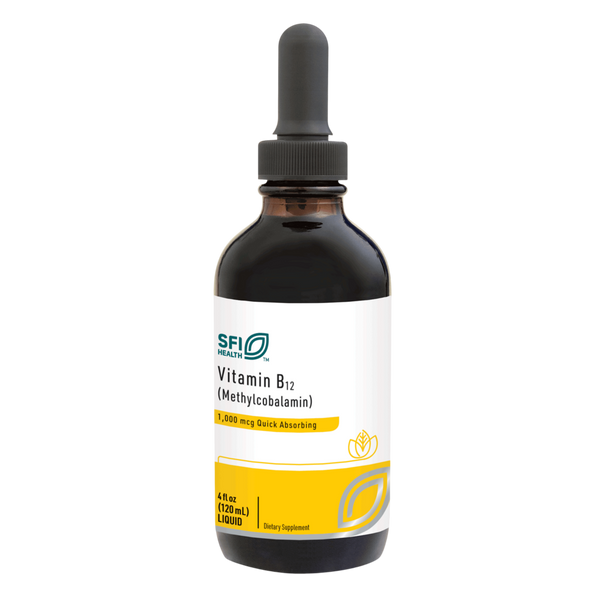 Klaire Labs/SFI Health - B12 Liquid (1mg) (methylcobalamin) 120 Milliliters