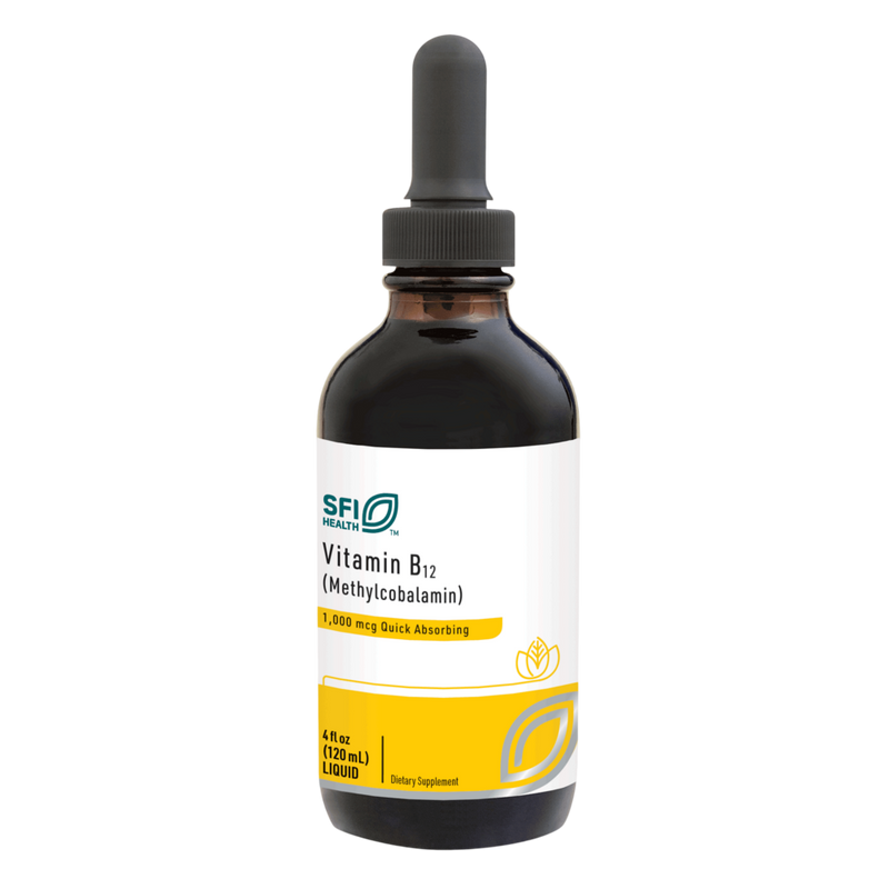 Klaire Labs/SFI Health - B12 Liquid (1mg) (methylcobalamin) 120 Milliliters