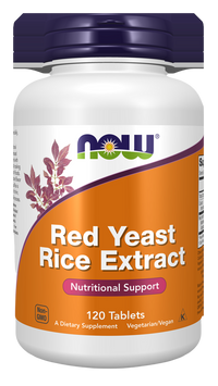 NOW Foods - Red Yeast Rice 1200mg 120 tablets