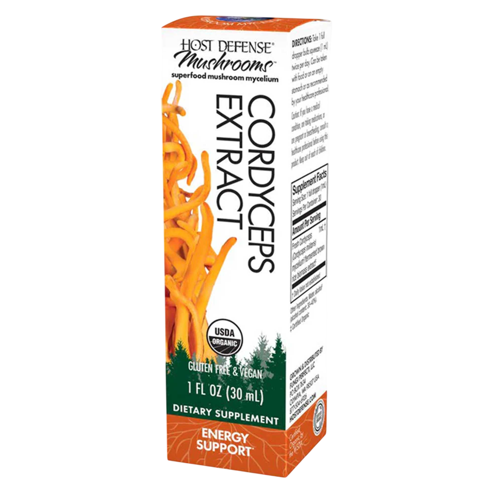 Host Defense - Cordyceps Extract 30 Milliliters