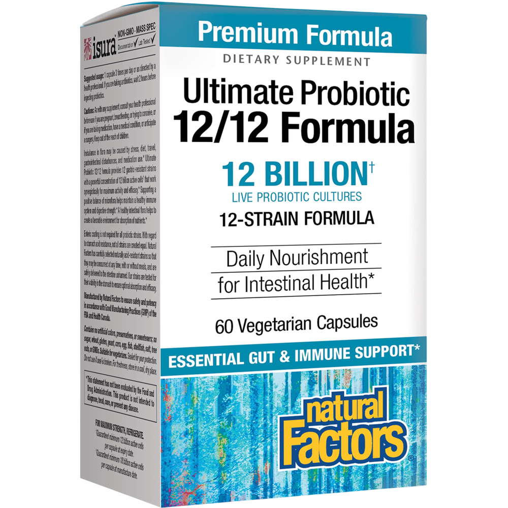 Natural Factors - Ultimate Probiotic 12/12 Form