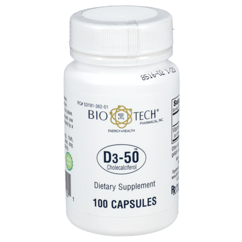 Bio-Tech Pharmacal - D3-50 50,000IU