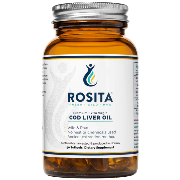 Rosita Real Foods™ - Rosita Extra Virgin Cod Liver Oil Softgels
