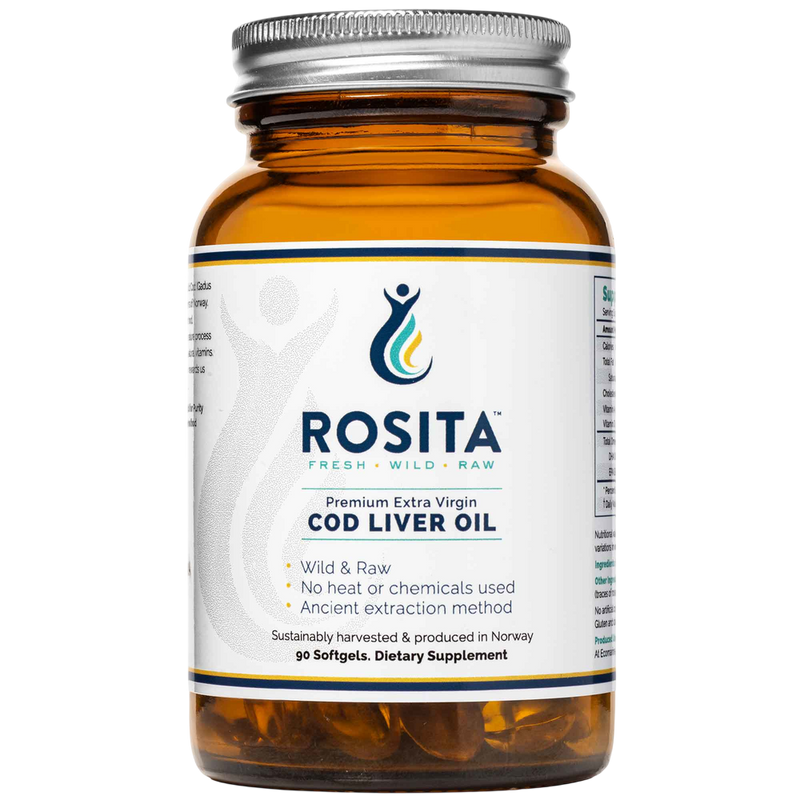 Rosita Real Foods™ - Rosita Extra Virgin Cod Liver Oil Softgels